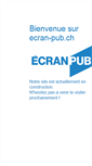 Mobile Screenshot of ecran.ch