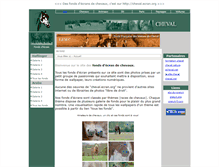 Tablet Screenshot of cheval.ecran.org
